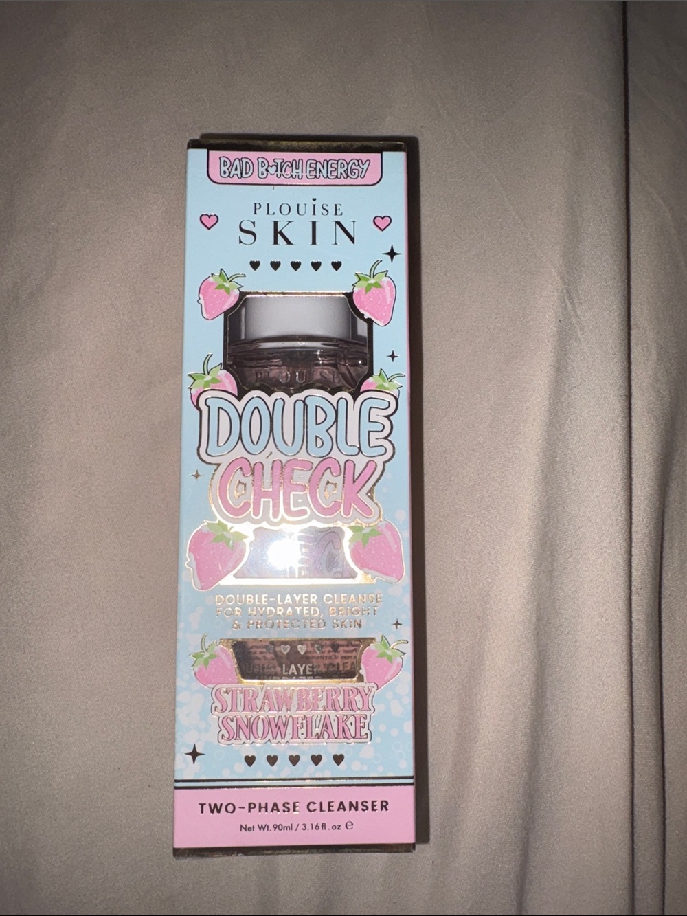 P.Louise Strawberry Snowflake Double Check Cleanser NEW